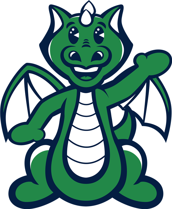 Walt Disney Dragon Mascot Walt Disney Dragon Mascot